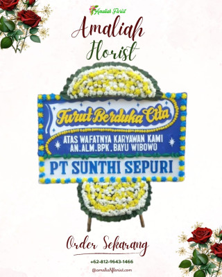 Papan Bunga Duka di Kraton