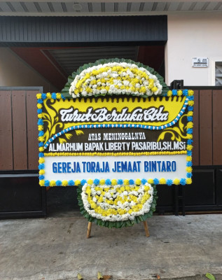 Papan Bunga Duka di Kraton