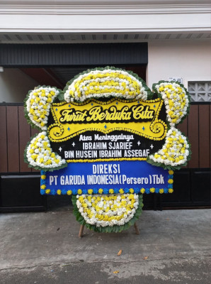 Papan Bunga Duka di Kraton