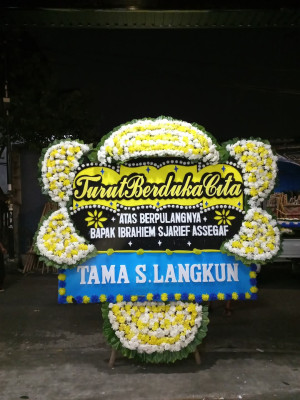 Papan Bunga Duka di Kraton