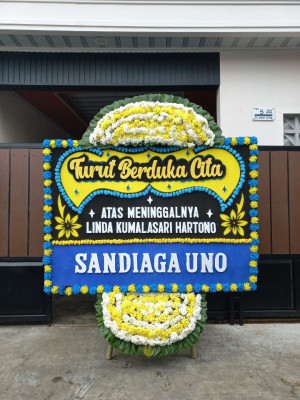 Papan Bunga Duka di Kraton