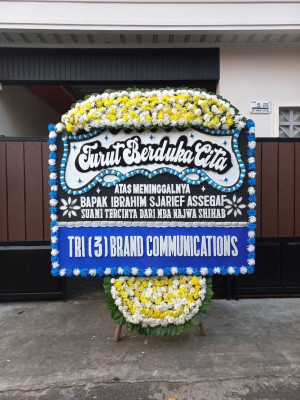 Papan Bunga Duka di Kraton